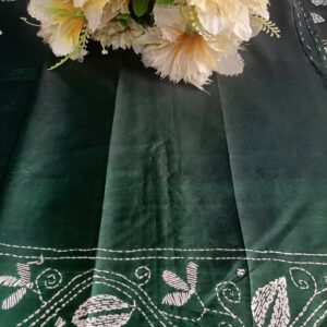 Kantha Stitch Saree
