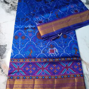 Ikat Patola Silk Saree