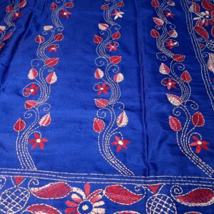 Kantha Stitch Saree